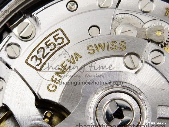 0213 Classic DayDate 40 SS JDF 904L Steel Black Roman Dial on President Bracelet VR3255 V3 (Gain Weight) 1434